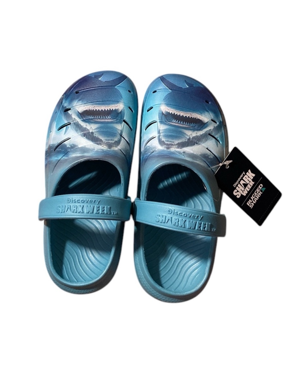 Rugged Shark Shark Week Clogs